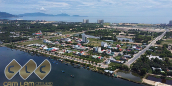 BÁN ĐẤT TÁI ĐỊNH CƯ BÃI DÀI FULL THỔ CƯ,MẶT TIỀN ĐƯỜNG TÂY BÁN ĐẢO CAM LÂM K HÒA