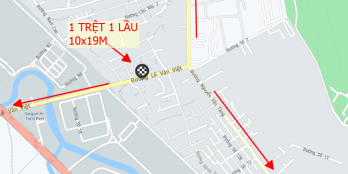 HUNGVILAND Nhà 1 trệt 1 lầu MT Lê Văn Việt 170m2(10x19m) Chỉ 30 tỷ- 170 m2