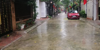 NHÀ KHU PHÂN LÔ DÂN TRÍ CAO - Ô TÔ VÀO NHÀ - ĐI BỘ 1 PHÚT RA HỒ ĐỀN LỪ.