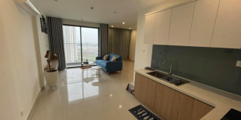 Căn hộ quận 9 cho thuê giá 4.5 triệu , Vinhomes Grand Park căn 1pn bếp rèm