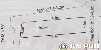 Bán lô góc 3 mặt tiền tại Hoa Động, Thủy Nguyên, Hải Phòng