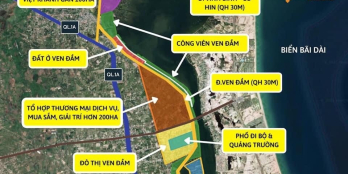 Bán đất TĐC K8 Thủy Triều-Cam Hải Đông đường N3-1 thông ra đầm gần cầu Lê Lợi