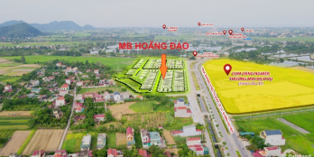 MẶT ĐƯỜNG ĐÔI RỘNG 36M ĐI XUỐNG KHU DU LỊCH BIỂN HẢI TIẾN MÀ GIÁ CHỈ CÓ : 13 T