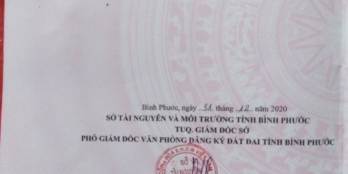 Cần bán gấp lô đất đẹp tại TTHC Thị xã liền kề với kcn becamex giai đoạn1