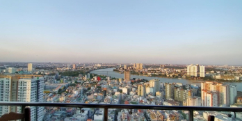 HVL Căn hộ Penthouse Pearl Plaza, View sông SG - Giá: 12,5 tỷ 25/11/2021