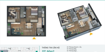 Bán chuyển nhượng căn hộ Phương Đông Green Park,2PN-2,05 tỷ đồng, L/h: 098788374