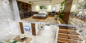 Căn hộ Duplex quận 7 với 1 phòng ngủ, nội thất cơ bản