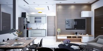 Bán căn hộ 60m2 giá 1ty8 tầng 17 liền kề TTTM Giga Mall CK đến 18%