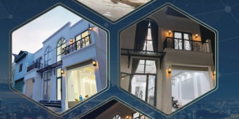 Nhà mặ phố 1 lầu 1 trệt, hiện đại phong cách Châu Âu