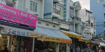 Nhà mt Hà Thị Khiêm, 1 trệt 3 lầu ST, 5m x 22m (hậu 5.35m), giá 12 tỷ