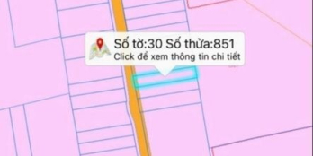Đất Bình Minh-TBom - Dt : 5x27 full thổ cư