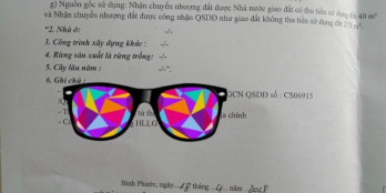 Cần tiền bán gấp 1ty 300m2 ngay tt huấn luyện công an kp5 Tân đồng Đồng Xoài, RẺ