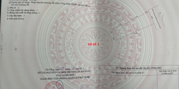 Bán dãy 3 lô liền kề, gần sông Cổ Cò, tại Hòa Hải, đất đẹp, thích hợp định cư