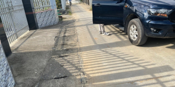 Đất ONT 1502m2, 1 sẹc đường Lý Thái Tổ xã Phú Hội. Đường ô tô tới đất.