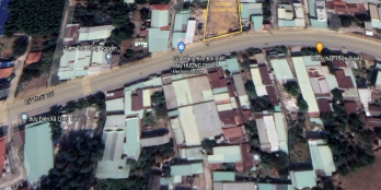 Đất ONT, Mặt tiền đường Lý Thái Tổ xã Long Tân. Khu dân cư hiện hữu.