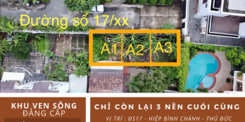 Dự Án Phân Lô Ven Sông Hiệp Bình Chánh Quận Thủ Đức - Cực HOT