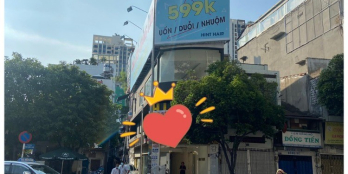 Mặt bằng Điện Biên Phủ - Cao Thắng , có thể đặt biển quảng cáo