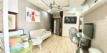 Decore phong cách hiện đại 2PN + 2WC DT 88m2 2.277 tỷ, nội thất dính tường, SH