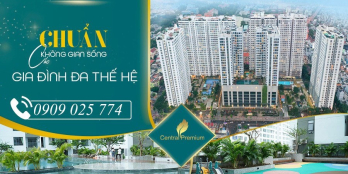 Căn hộ 3 phòng ngủ Central Premium Q.8 98m2 hướng Đông Nam căn gốc hồ bơi.