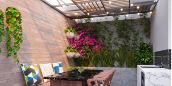 Căn hộ sân vườn VinCity Q9 93m2 full nội thất giá 3,9 tỷ