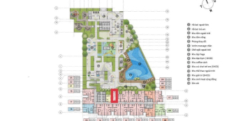 Bán căn 2pn tầng 8 view hồ bơi