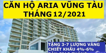 Aria Vũng Tàu 2PN-87m2-2.4 Tỷ, 128m2-4.4 Tỷ, Tầng Cao, Giảm 420-620Triệu