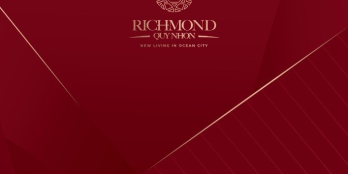 Khu đô thị thương mại cao cấp RichMond Quy Nhơn, ven biển sở hữu lâu dài