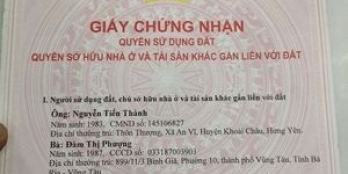 Bán đất thổ ở Đường Phước Thắng, diện tích 98m2