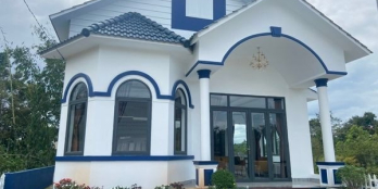 Bán Biệt thự sân vườn 19 x24 có 137m thổ cư .đường Phó Đức Chính Bảo Lộc