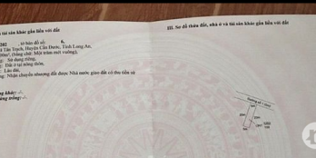 Bán lô đất 100m2 sổ riêng đường Đinh đức thiện giá 1 tỉ 2