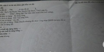 Cần tiền bán gấp kho nhỏ đường xe tải, Ấp 2, xã Phước Vân