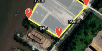 ần bán 1hecta đất Sông Vàm Cỏ, đường xe tải