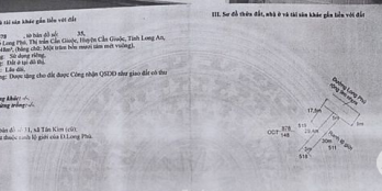 bán Đất MT Lộ Long Phú . Tân kim