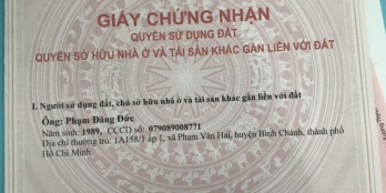 1A158\1, ấp 1,xã Phạm Văn Hai,Bình Chánh Liên hệ: 0903995937