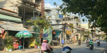 Nhà 2 mặt tiền đường Tôn Thất Thuyết P.3 Quận 4 sổ hồng, an toàn