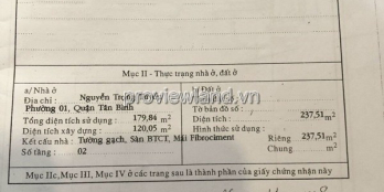 Bán nhà mặt tiền Nguyễn Trọng Tuyển, Tân Bình, 237m2 đất, tiện kinh doanh