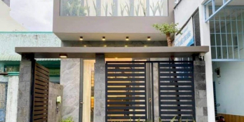 Nhà phố đẹp KDC Phường 2 đường Trần Hồng Dân