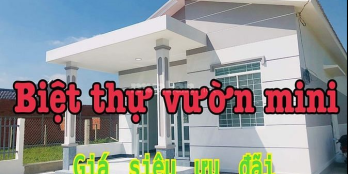 Nhà vườn xây mới vừa hoàn thiện tại Phú Hưng - TP Bến Tre