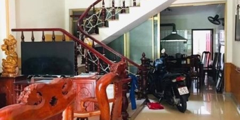 BÁN CĂN NHÀ 3 TẦNG KDC ĐƯỜNG NHỰA CÁCH MẶT ĐƯỜNG LƯƠNG NGỌC QUYẾN