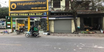 Bán căn nhà 3 tầng mặt đường quốc lộ 3, gần công ty may TNG Sơn Cẩm