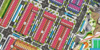 View công viên KDC Phú Điền. Dt: 5x20.Hướng: Đông Nam