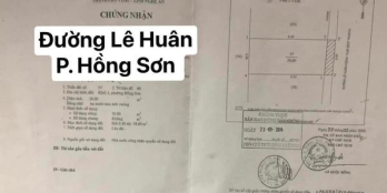 nhà  5 tầng mặt đường Lê Huân – Hồng Sơn, thành phố Vinh, Nghệ An
