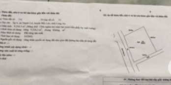 9 CHỦ GỬI LÔ ĐẤT VƯỜN BẾN LỨC GIÁ RẼ 760TR/1000MV