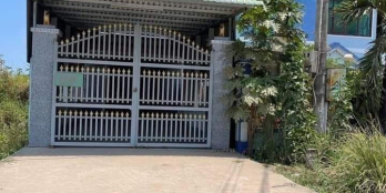 Chủ gửi bán gấp đất và nhà mặt tiền ql50 ấp Xã Lới xã Tân Trung TX Gò Công