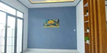 NHÀ ĐẸP GIÁ RẺ  Bán nhà đẹp, hẻm oto Quốc lộ 53, gần Phở Long Hồ, Vĩnh Lo