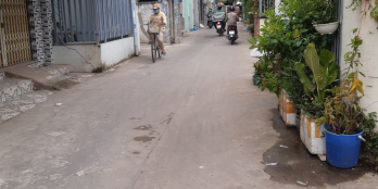 Bán nhà hxh Huỳnh Tấn Phát, Q7 cách mặt tiền hẻm chinh chỉ 50m, dt 52m2 , 4 tầng