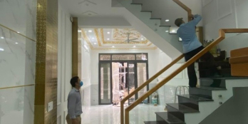 Bình Tân, Liên Khu 45, hẻm chỉ 1 xẹt 6M xe hơi vô tư, khu VIP toàn nhà cao tầng.