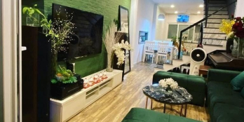 Nhà đẹp hẻm xe hơi, tầng trệt đang cho thuê riêng biệt hơn 10Tr 1 tháng.