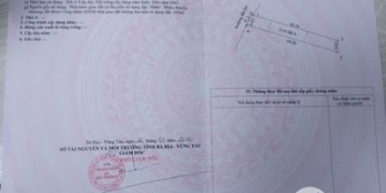 Đất Thị xã Phú Mỹ 245m²(5,6*45 có 100m thổ cư)