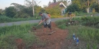 Đất Thị xã Phú Mỹ 225m2 mặt tiền đường nhựa, gần sân banh Sông Xoài